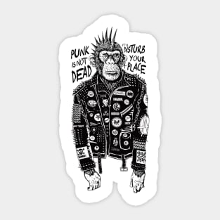 Punk is not dead Sticker